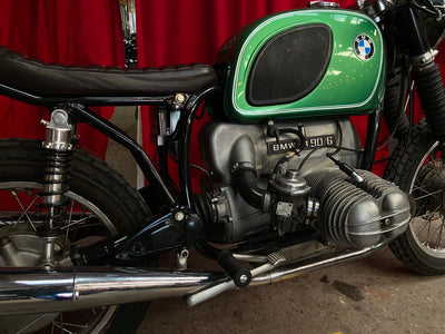 1975 Minz Green Bmw R90/6 Custom