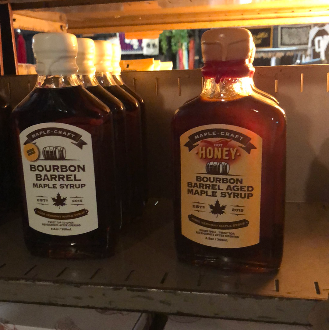 Bourbon Barrel Maple Syrup