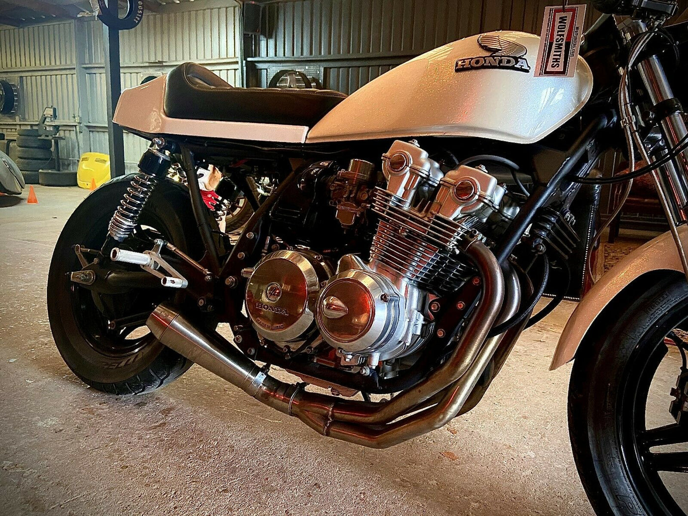 1981 Honda CB750 Cafe Racer Motorcycle For Sale Houston Texas Wolfsmiths Heights