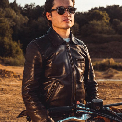 Varenne Black Leather Jacket | Shangri-La Heritage