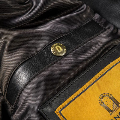 Varenne Black Leather Jacket | Shangri-La Heritage